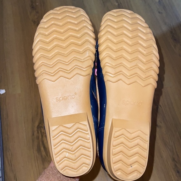 Sporto Women’s Patty Navy/Pink Duck Shoe Boots Size 10 New - Picture 5 of 5